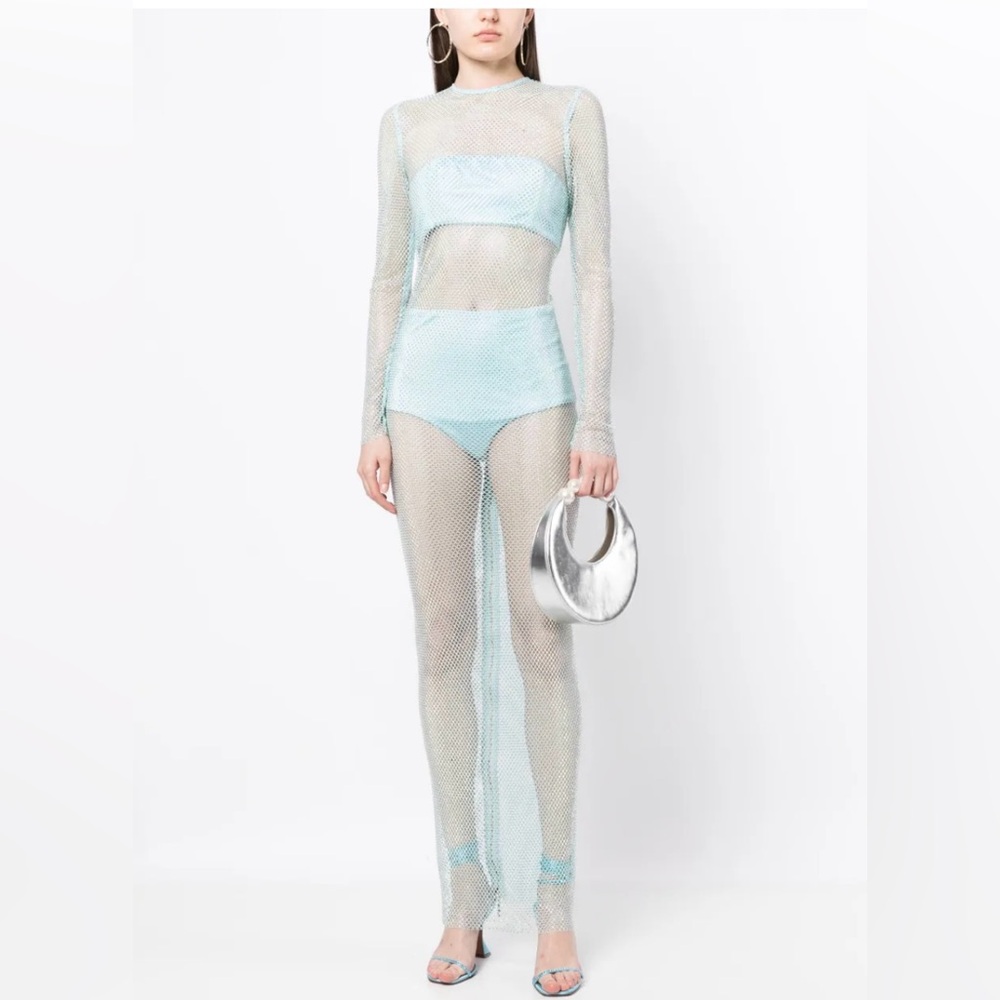 Bronx and Banco Webb Dress Baby Blue - NWT